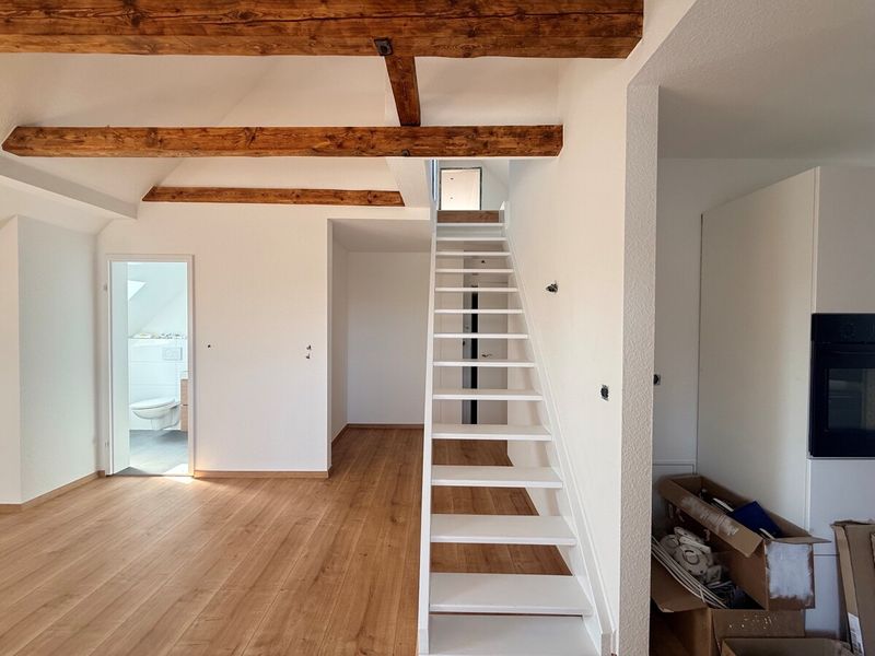 Außergewöhnliche, modernisierte Maisonettwohnung mit vielseitiger Nutzfläche
